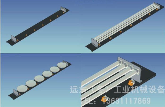 LED日光灯、天花灯智能老化检测线示意图