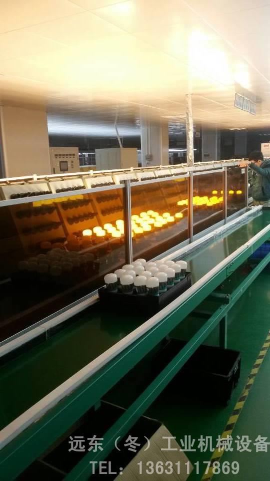 LED平面环形球泡老化线2