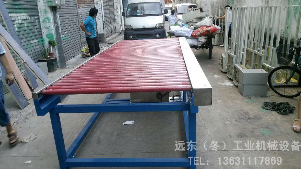 洗玻璃输送滚筒线1